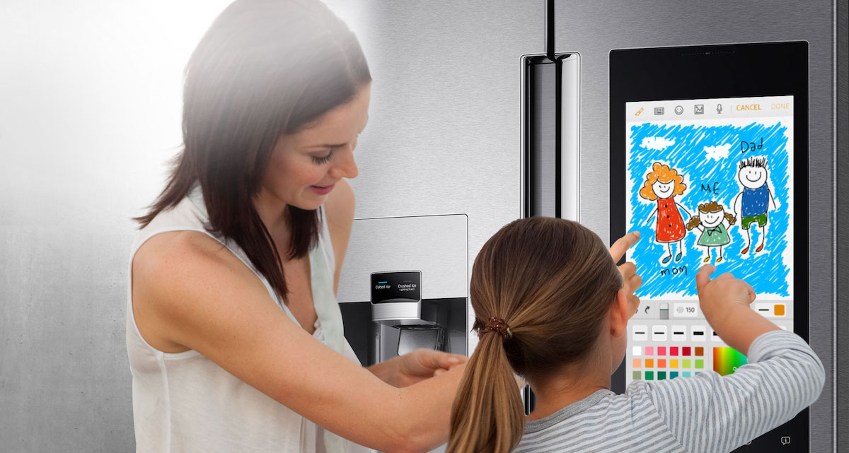 Samsung FamilyHub, nuova idea di spesa e di cucina IoT