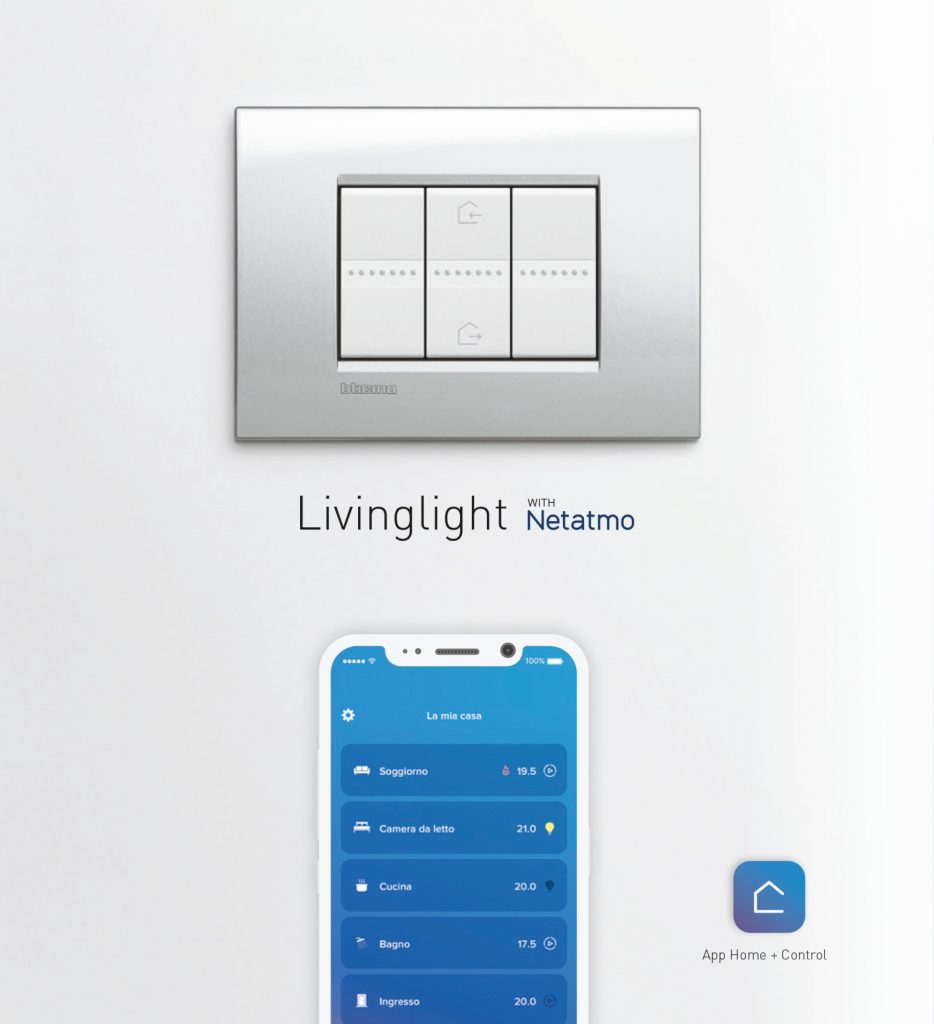App Livinglight with Netatmo