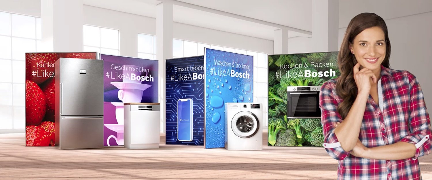 Casa smart con gli elettrodomestici connessi di Bosch