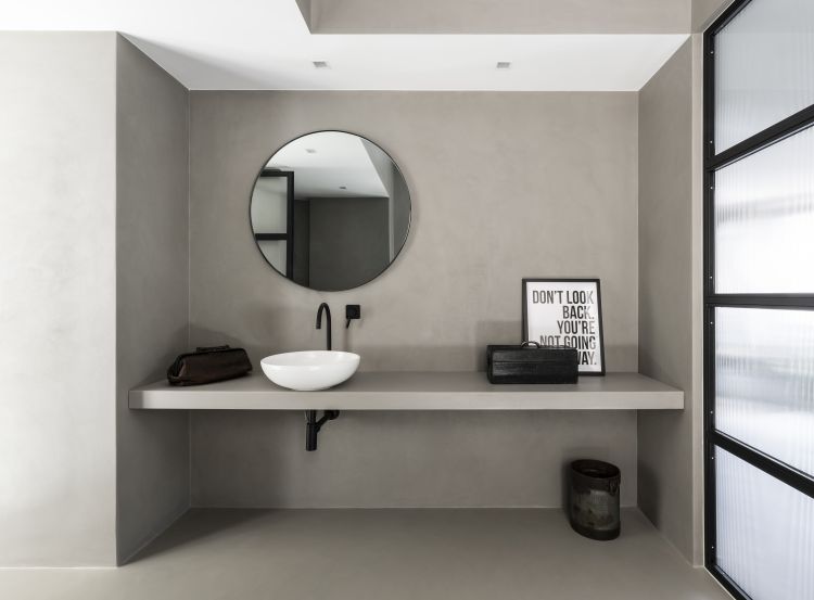 HD Surface per la stanza da bagno in una villa a Como