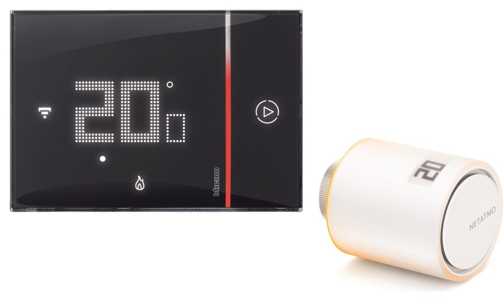 Smarther2 Bticino e valvole termostatiche Netatmo