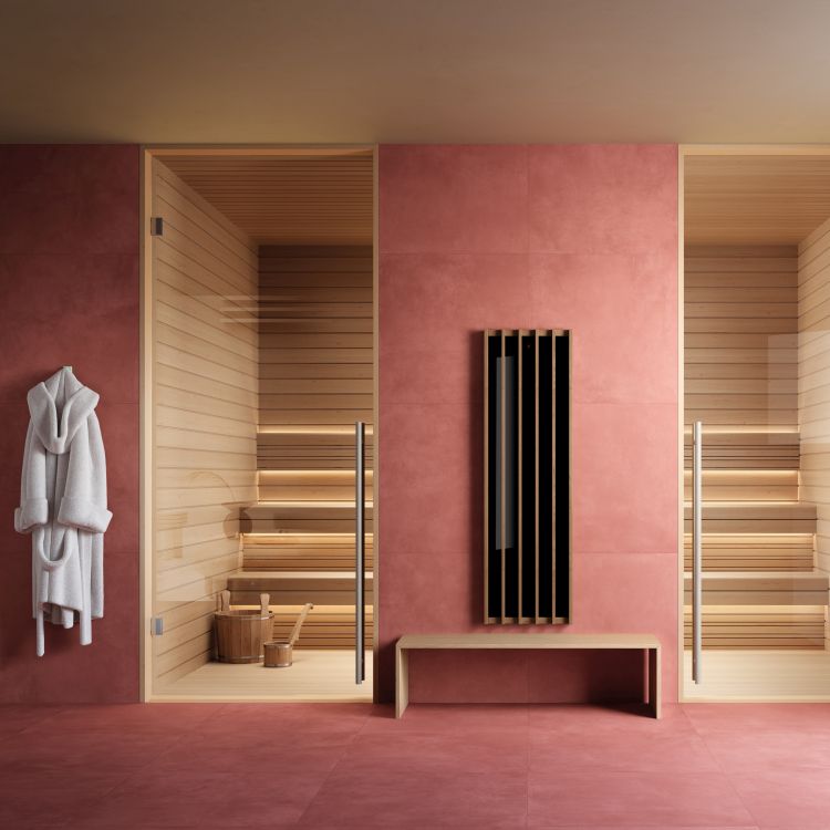 Fare la sauna nel bagno di casa: Unico e Mito di Olmar