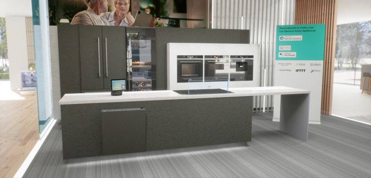 Lo showroom virtuale di Siemens Elettrodomestici