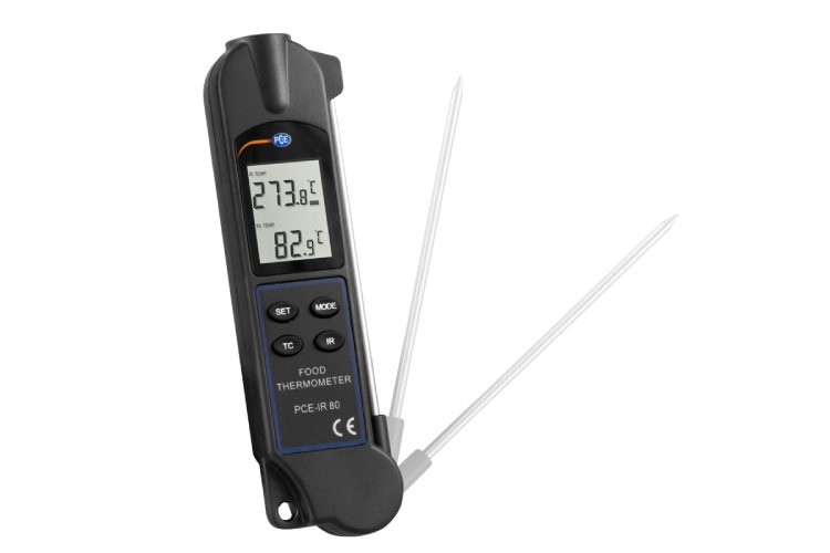 Termometro per alimenti PCE-IR 80, tecnologia firmata PCE