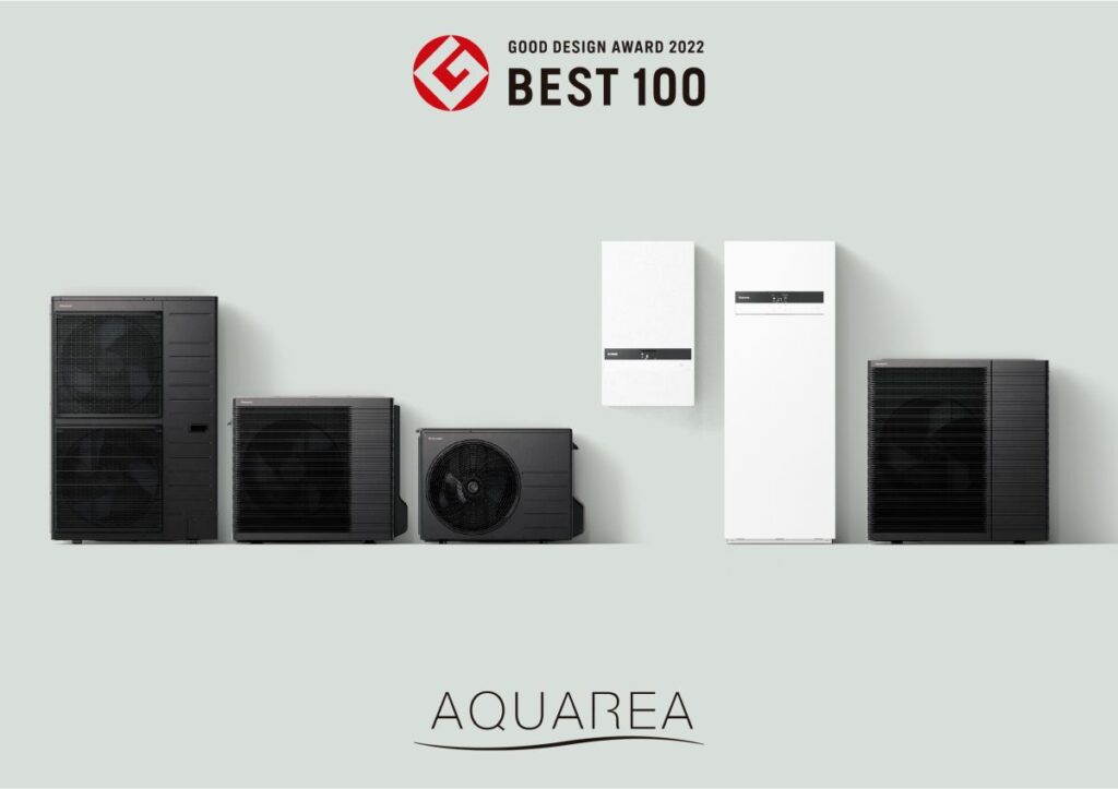 Pompe di calore Aquarea Panasonic premiate “Good Design Best 100”