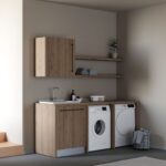 Lavanderia a scomparsa: SmarTop di Colavene nasconde la lavatrice anche in corridoio