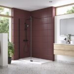 Linea AYO di Flair Showers per uno spazio bagno pratico, essenziale e luminoso
