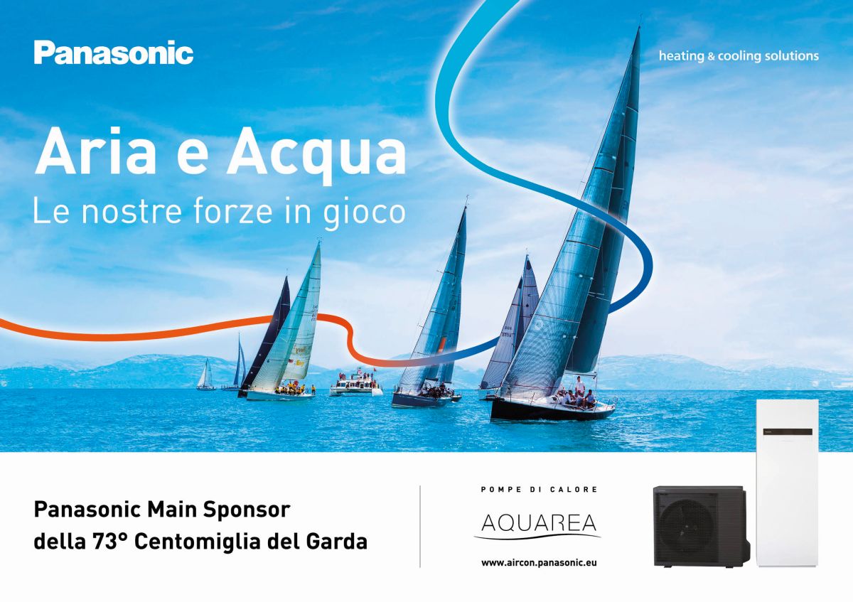 Panasonic è Main Sponsor della 73ª edizione della regata velica Centomiglia del Garda