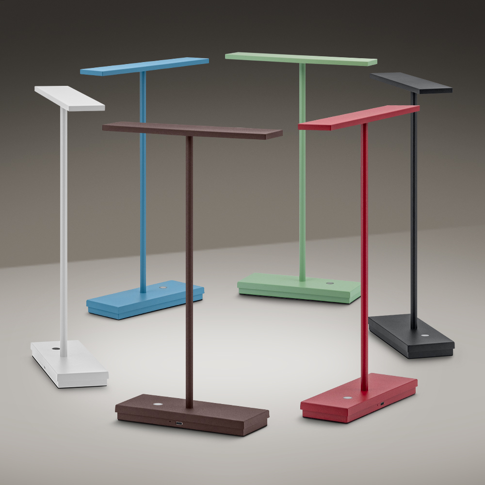 Dubcolor di Linea Light Group, lampada da tavolo elegante e allegra