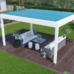 Comfort sostenibile con la pergola fotovoltaica Michelle Sun