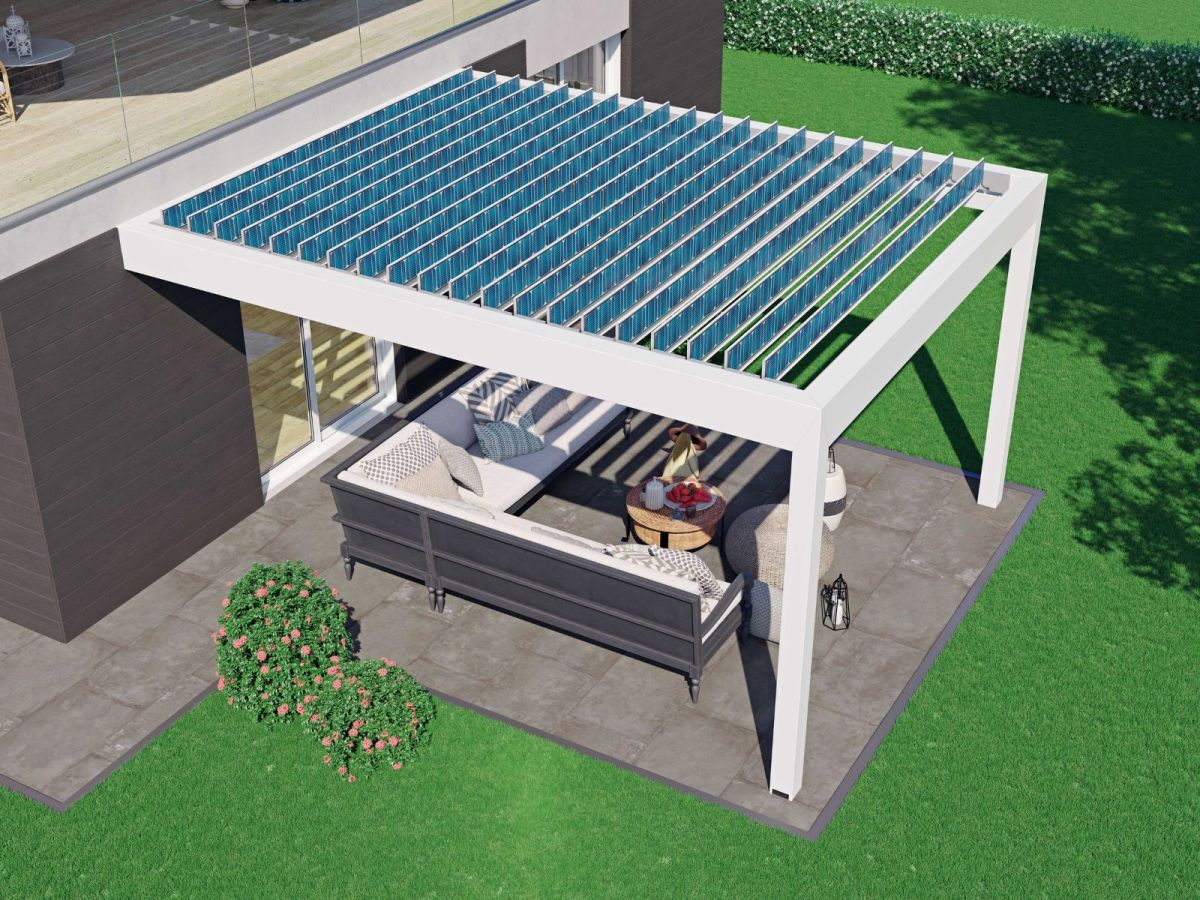 Pergola fotovoltaica: energia pulita, risparmio concreto