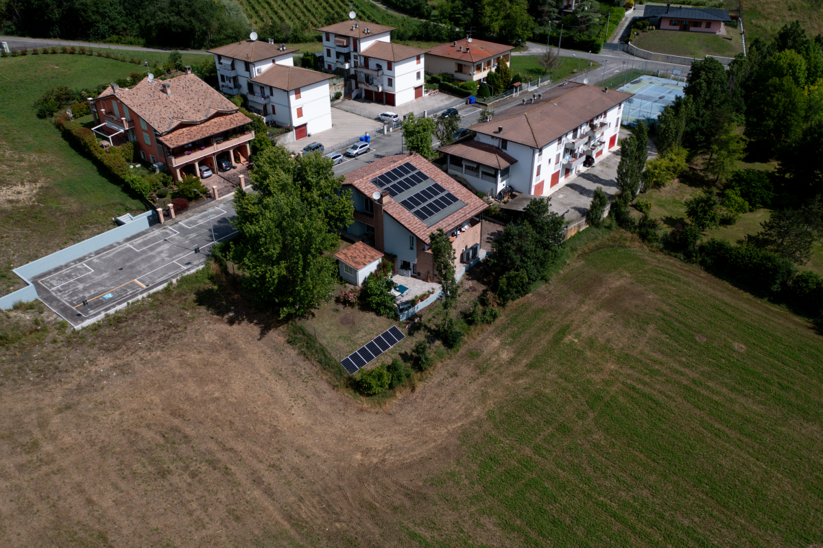 Riqualificazione energetica di una Villa indipendente a Traversetolo