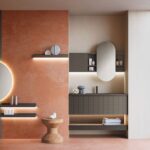 Collezione Bloom di Novello per l’arredo bagno: mobili componibili di design contemporaneo