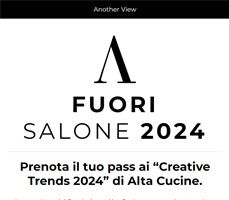 Prenota il tuo pass ai Creative Trends 2024 di Alta Cucine
