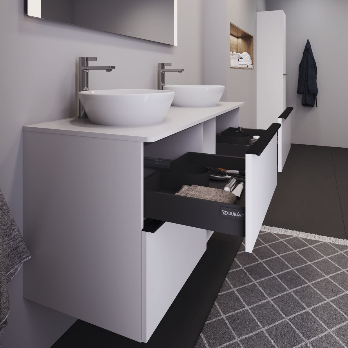 Collezione D-Neo di Duravit per l'ambiente bagno