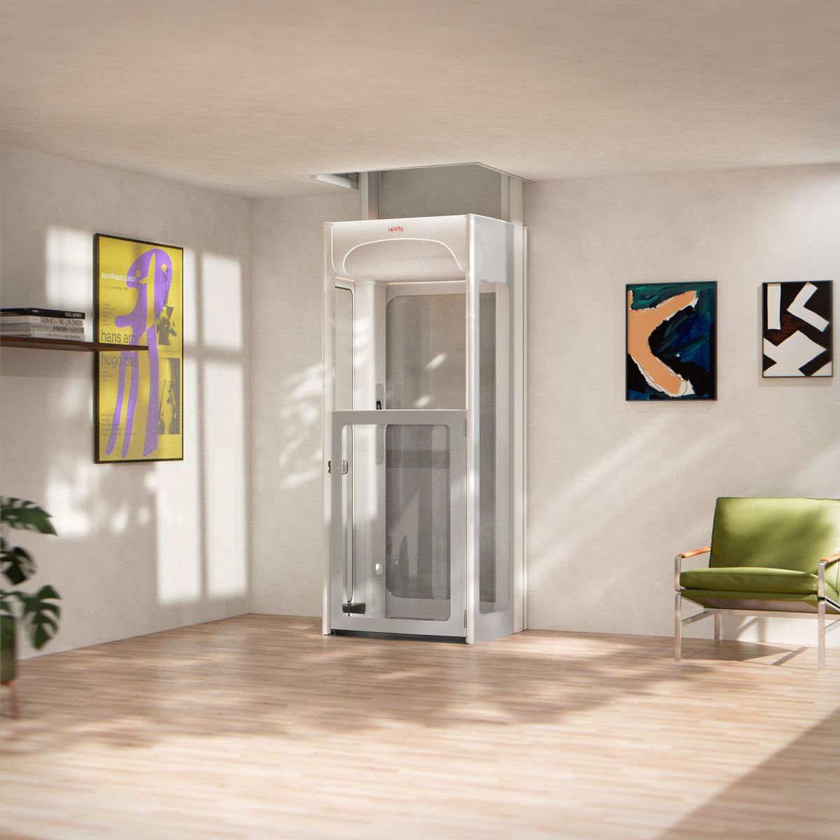 Uplifts S2 di Stannah: un homelift perfetto per le abitazioni con spazi limitati