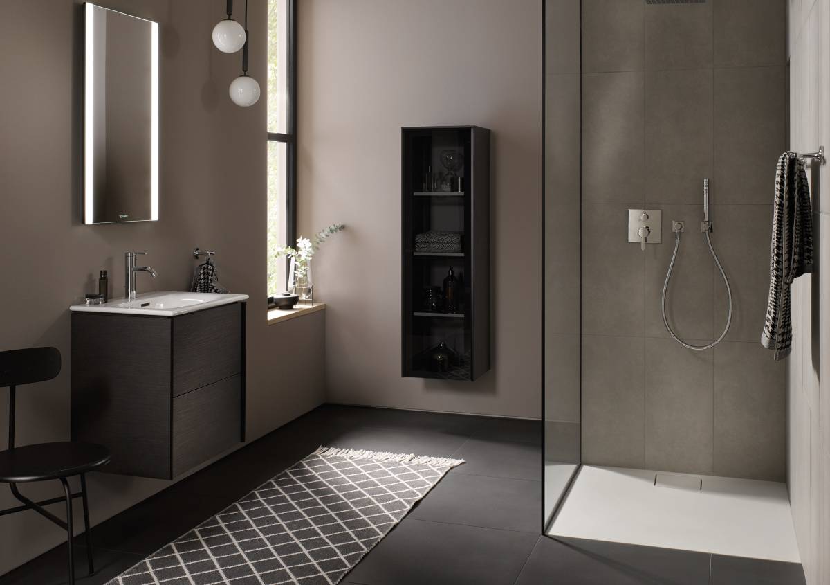 Piatto doccia Stonetto di Duravit la bellezza della pietra nel tuo bagno