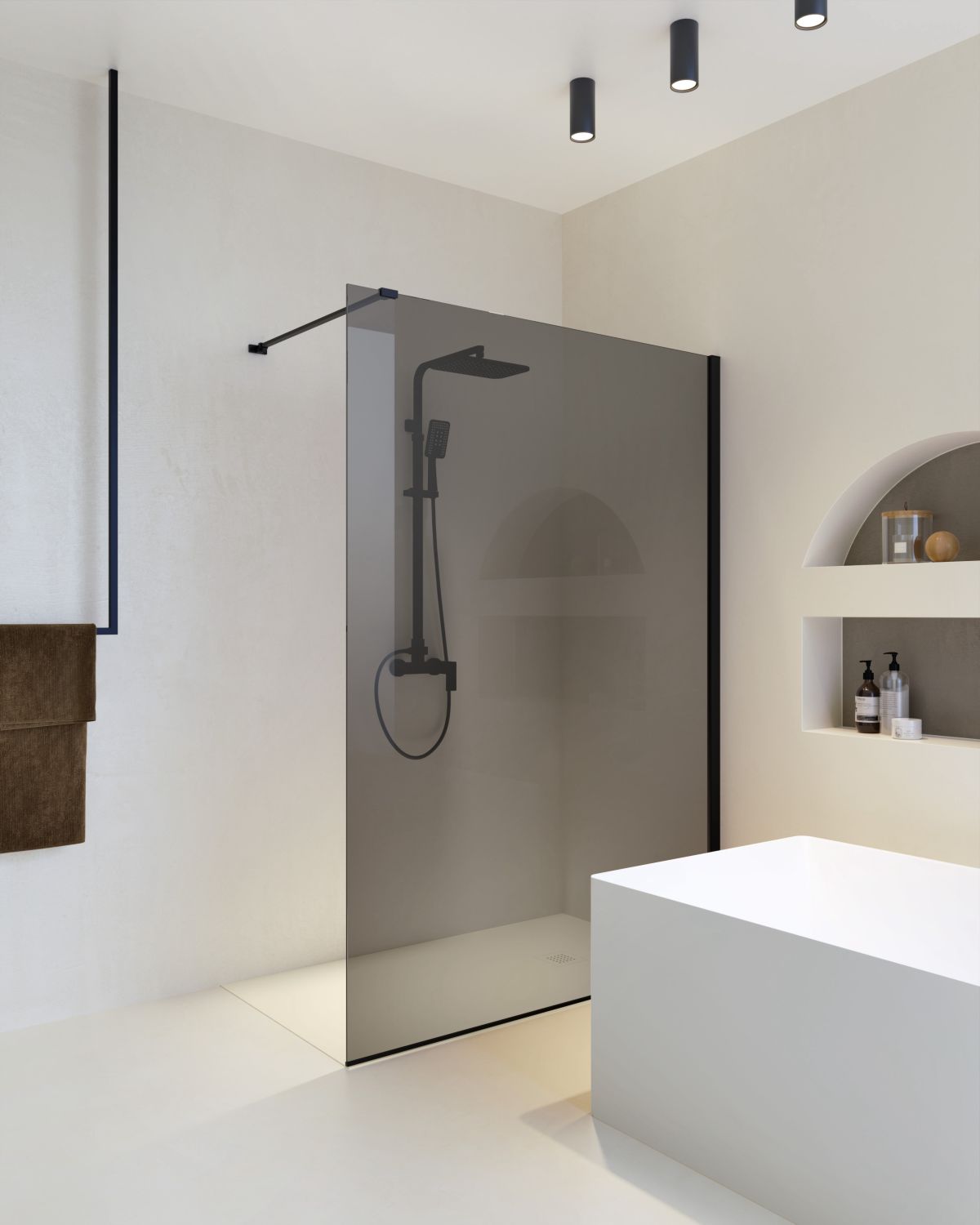 Come scegliere il sistema doccia per il bagno: dimensioni e disposizione