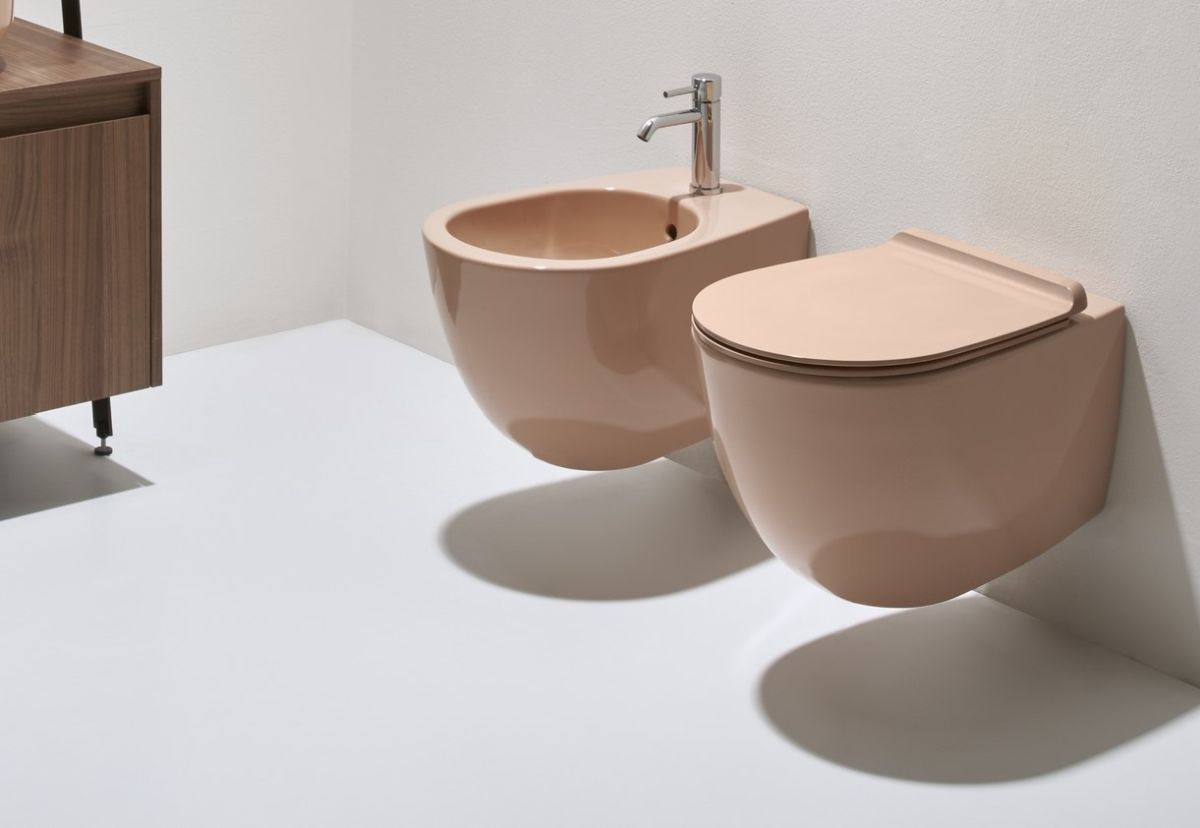 I sanitari colorati per spazi bagno più glamour ed emozionali