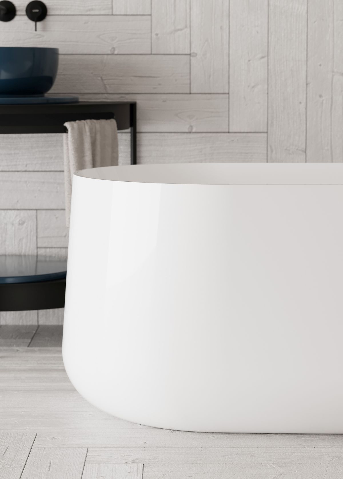 Design armonico e linee eleganti: la vasca da bagno Moon