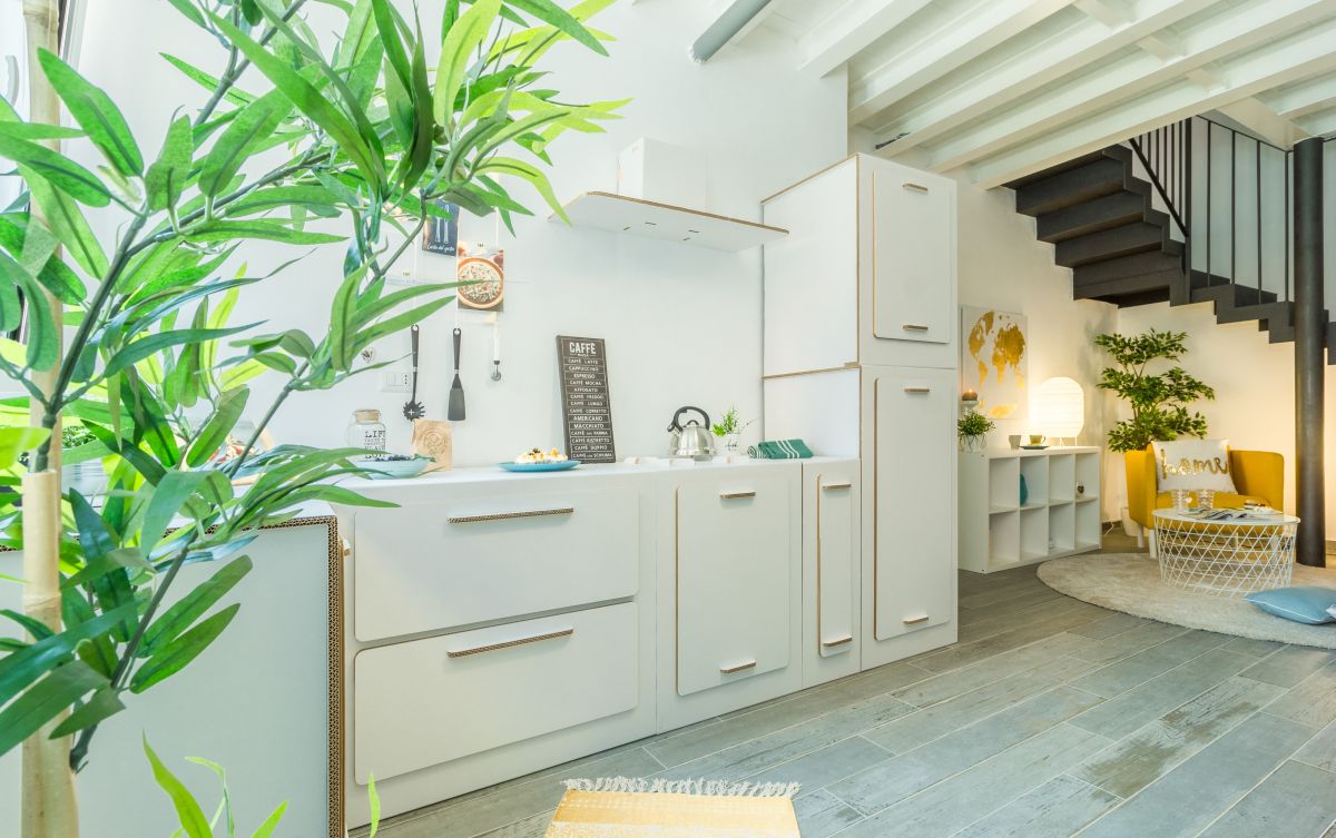 Soluzioni innovative: le cucine pop-up in cartone