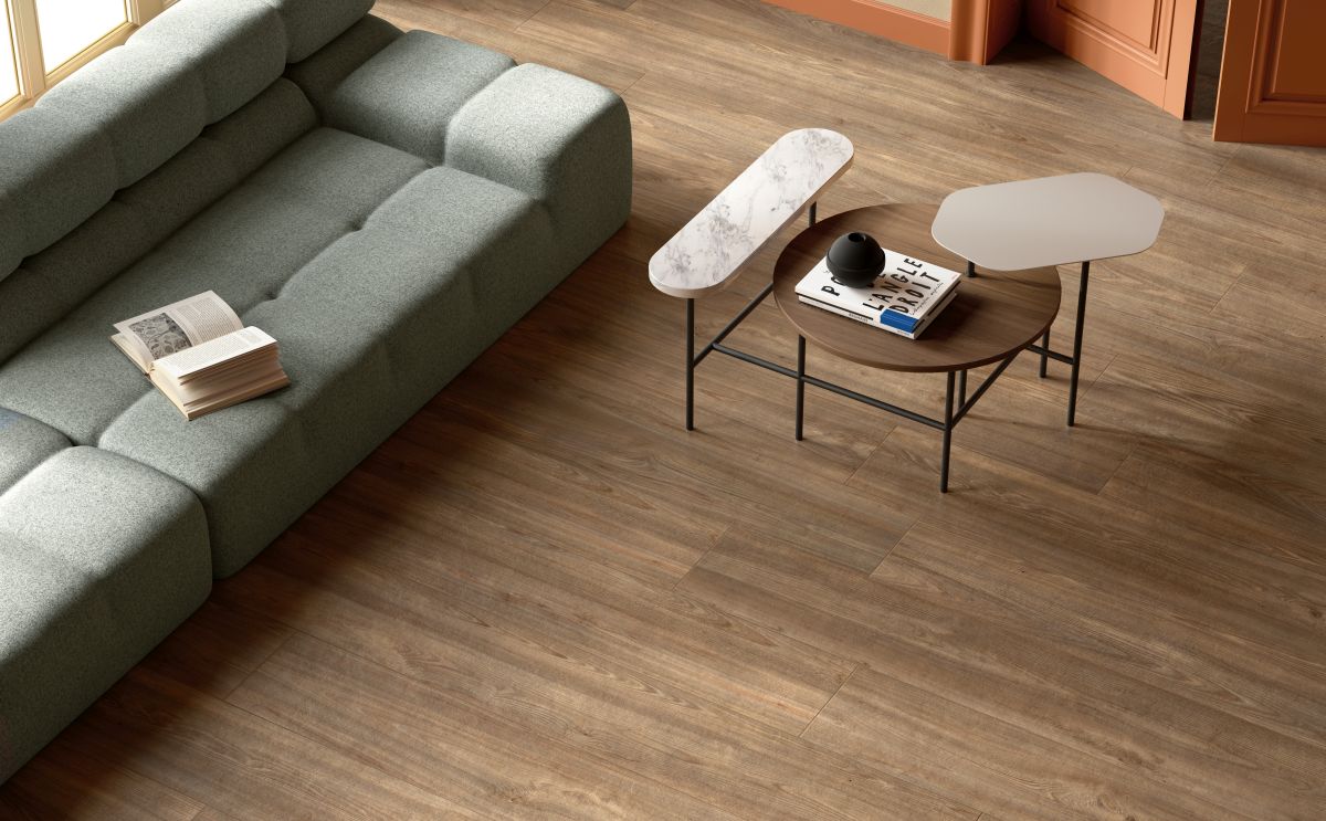 Collezione Native di Ceramica del Conca: l'essenza del legno naturale per spazi moderni