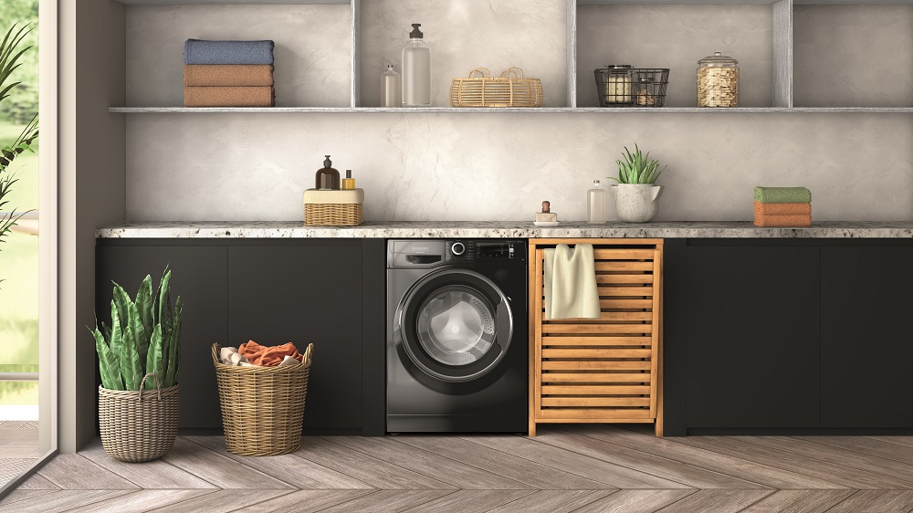 Lavatrice e asciugatrice Active 20 Black Hotpoint