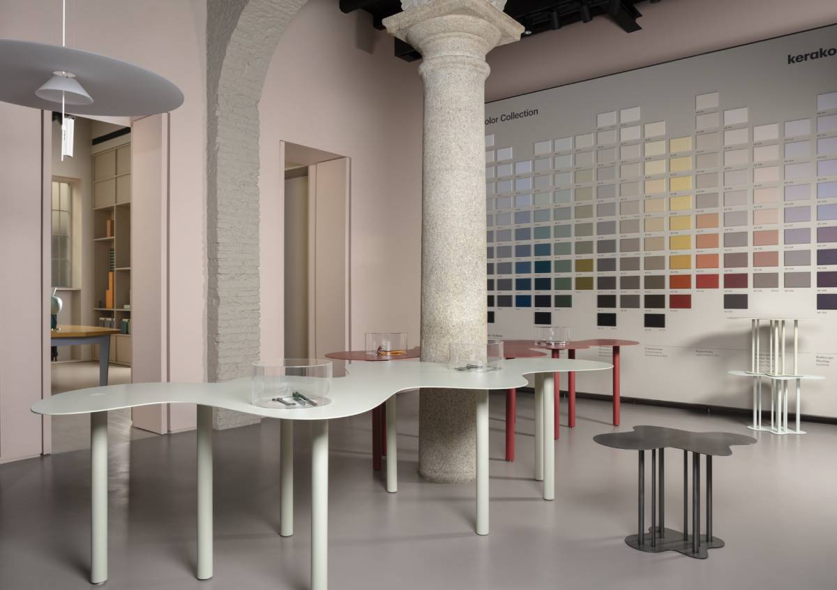 Collezione Nuvola il design fluido che unisce creatività, colore e durabilità