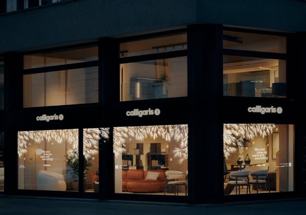 L’arte entra negli showroom Calligaris, trasformandoli in gallerie viventi