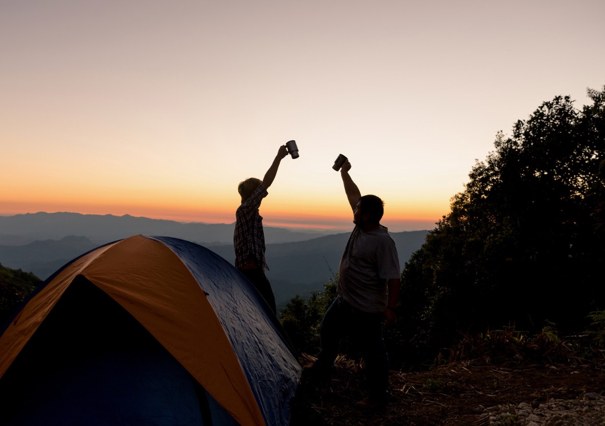 Camping: immersione totale nella natura