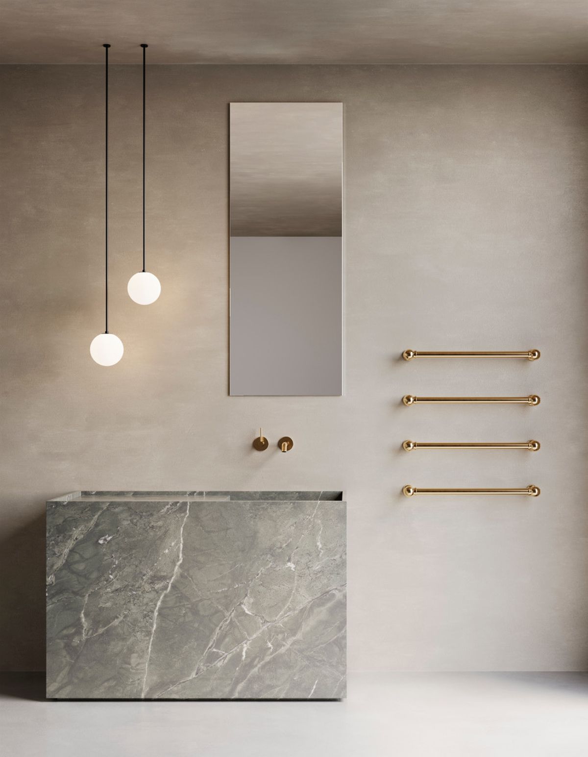 Caesar Towel Bar: eleganza e calore in un unico elemento