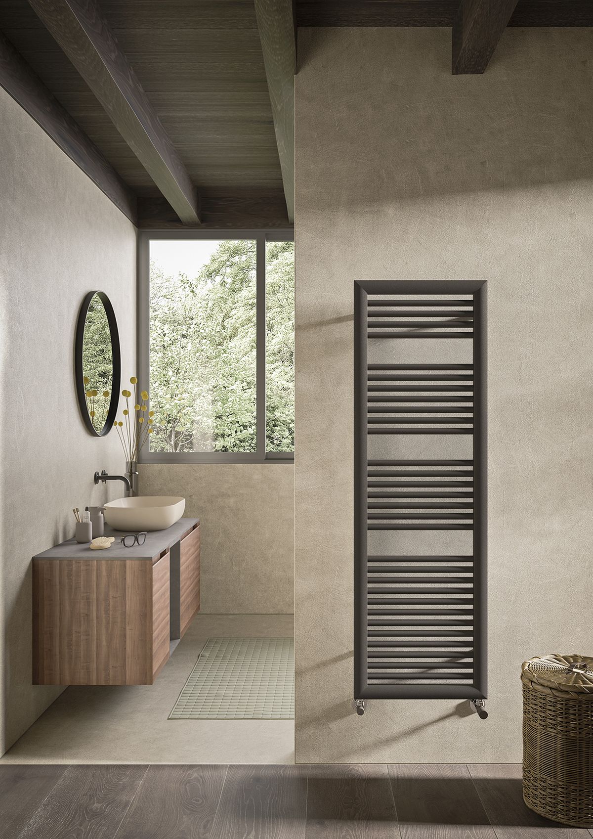 NOVO CULT di IRSAP design artigianale e dettagli sartoriali per il bagno