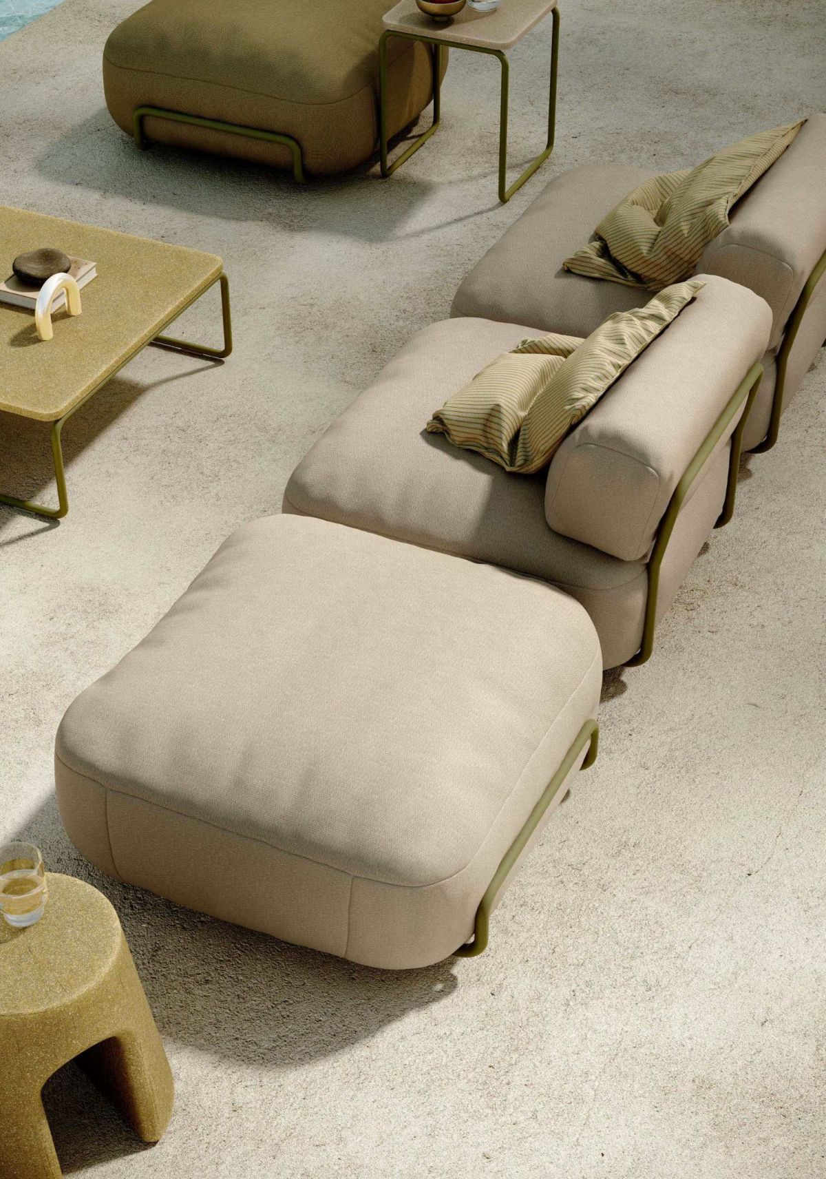 Arredi modulari e materiali circolari: l’outdoor evolve con stile