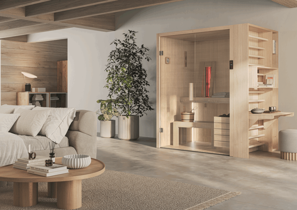 Novellini Fun: la sauna su misura per il benessere quotidiano a casa