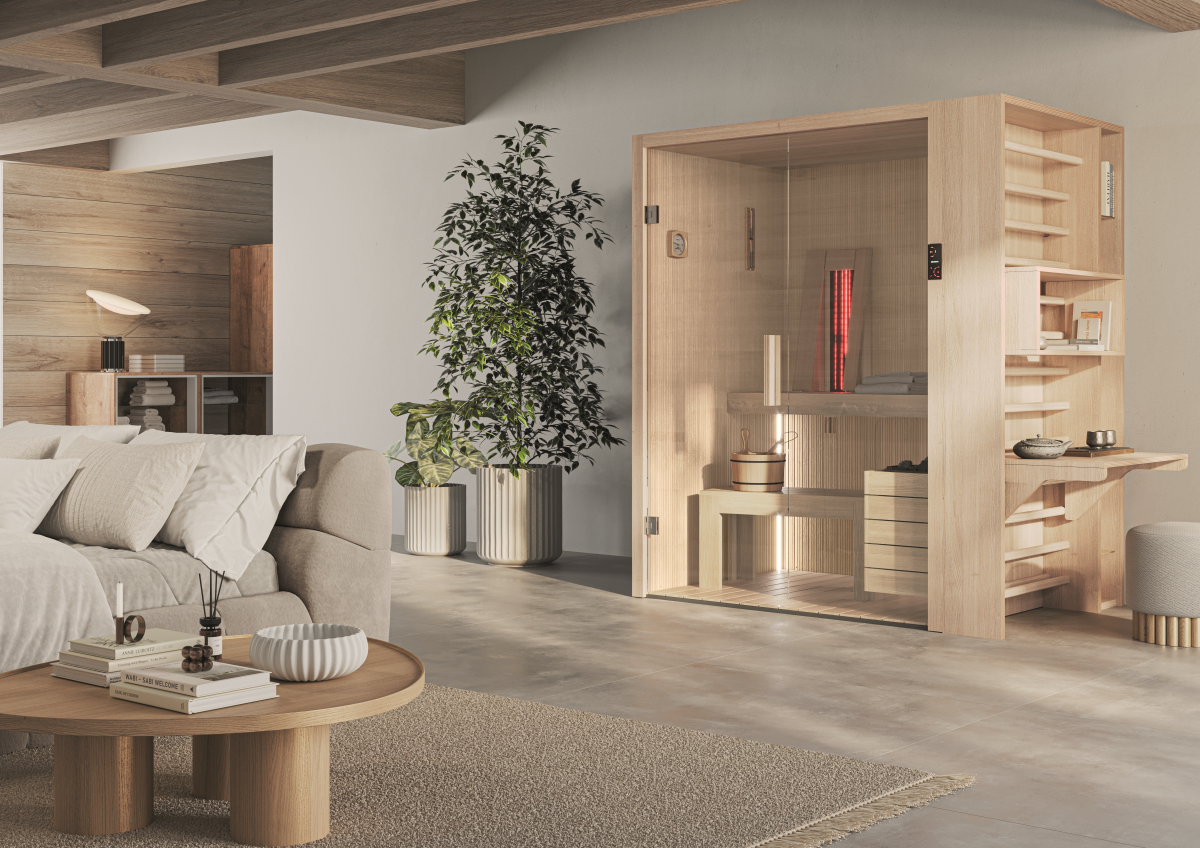 Novellini Fun: la sauna su misura per il benessere quotidiano a casa
