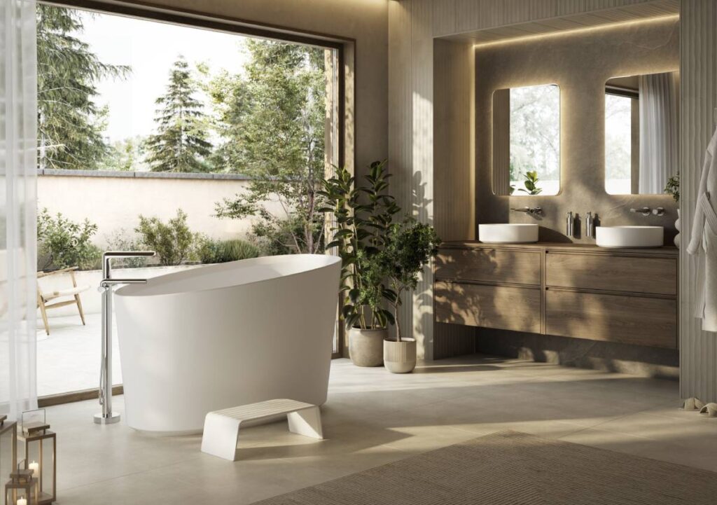 Kerid di Victoria + Albert: la nuova vasca che trasforma il bagno in un rituale di benessere
