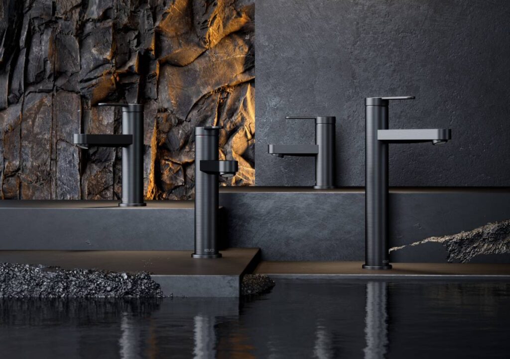 Keuco introduce il Nero Titanio: finiture glamour e personalizzabili per l’ambiente bagno