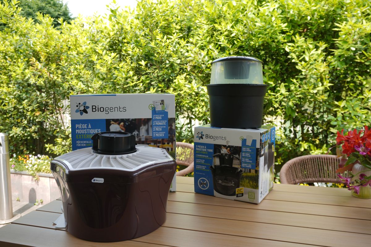 Le due trappole BIOGENTS: BG-Mosquitaire e BG-GAT Reflect Tech