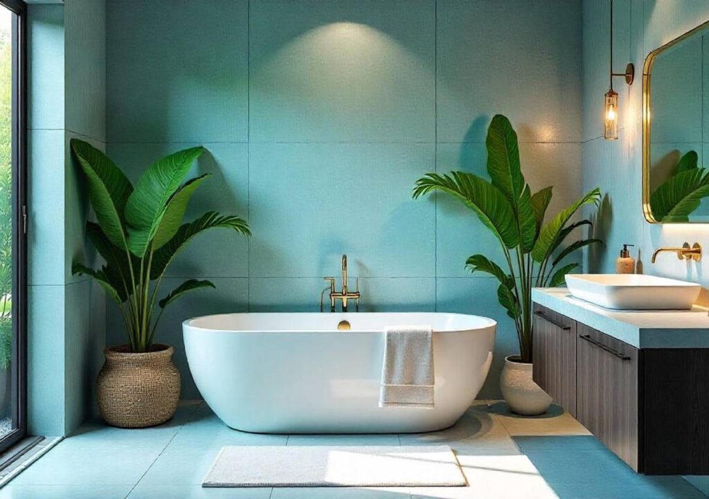 Cromoterapia nel bagno di casa: i benefici dei colori sulla salute e sull’umore