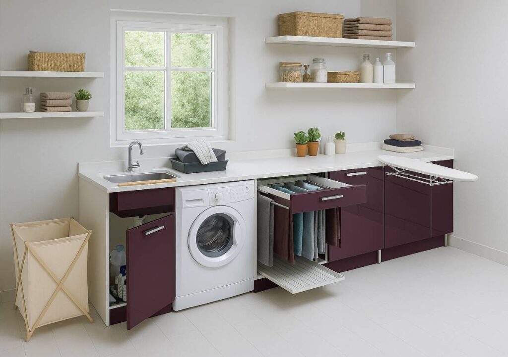 Dallo stendino al mobile integrato: l’evoluzione del bucato negli ambienti moderni
