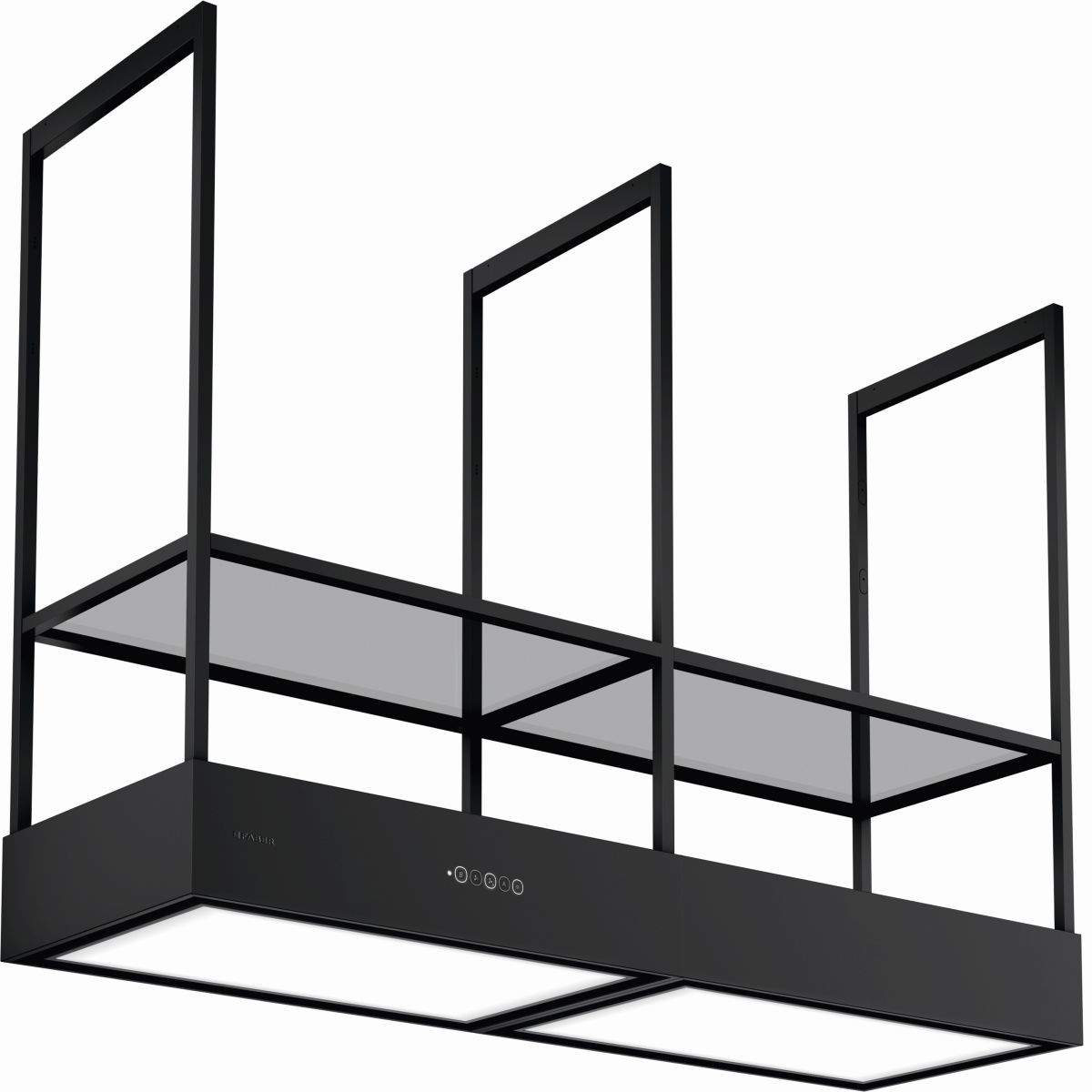 Cappa aspirante T-Shelf Evolution: design integrato e tecnologia avanzata