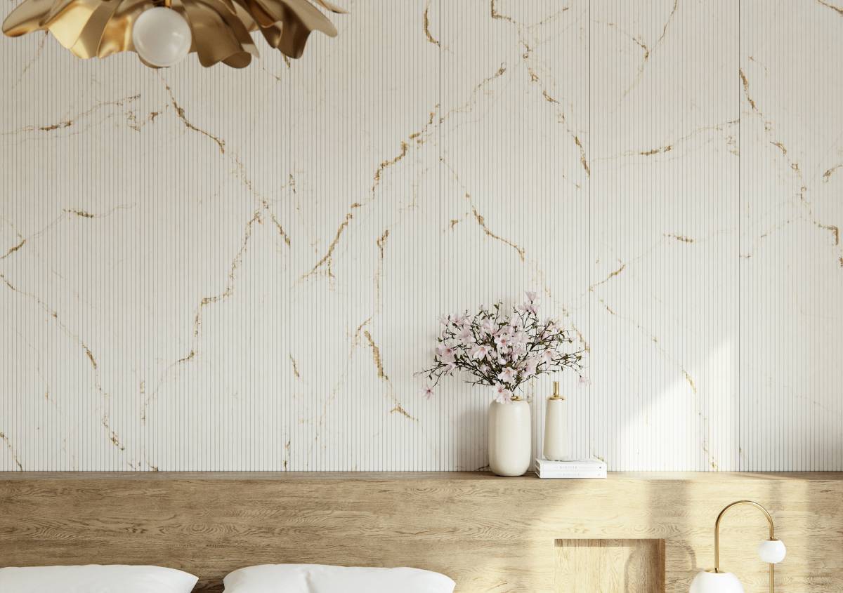 Silestone® Ukiyo Cosentino il nuovo linguaggio tridimensionale delle superfici verticali
