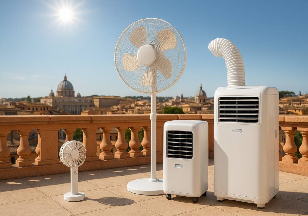 RAEE estivi: i consigli di ECOLAMP per smaltire al meglio ventilatori e condizionatori