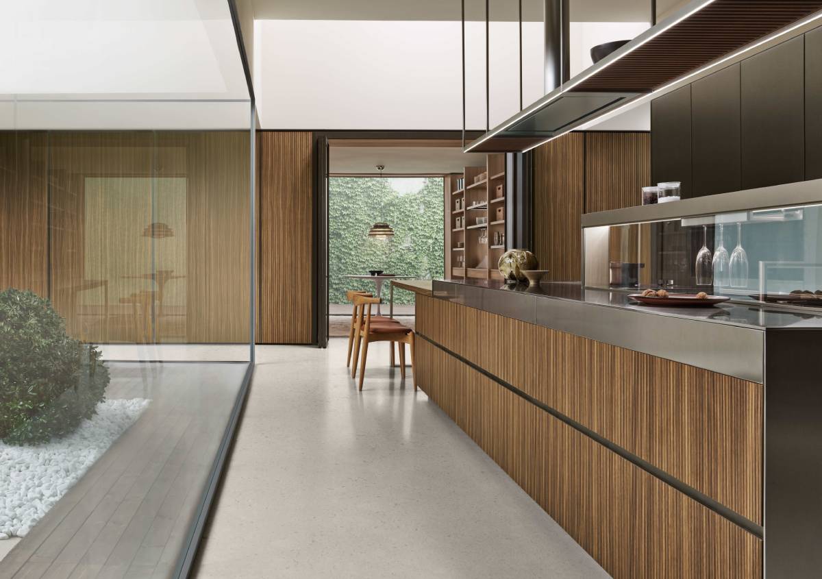 Il legno in cucina secondo Ernestomeda stile naturale, eleganza evoluta
