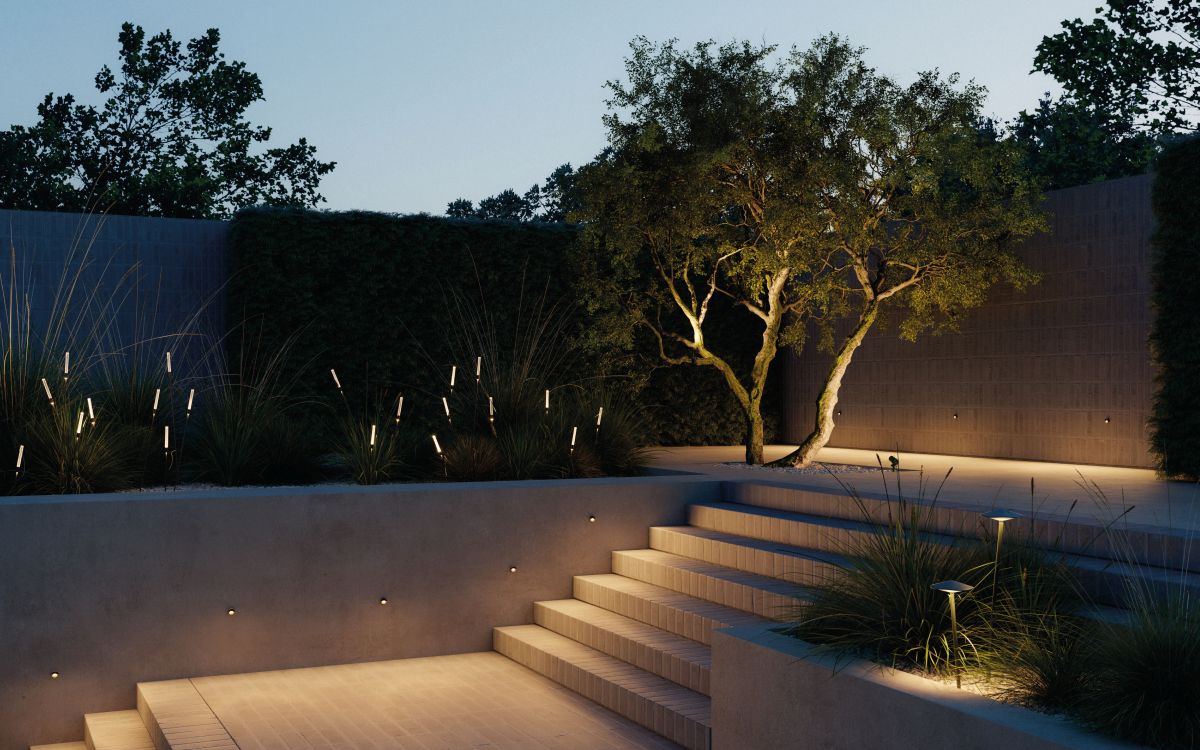 Idee di illuminazione ecocompatibile per terrazzi