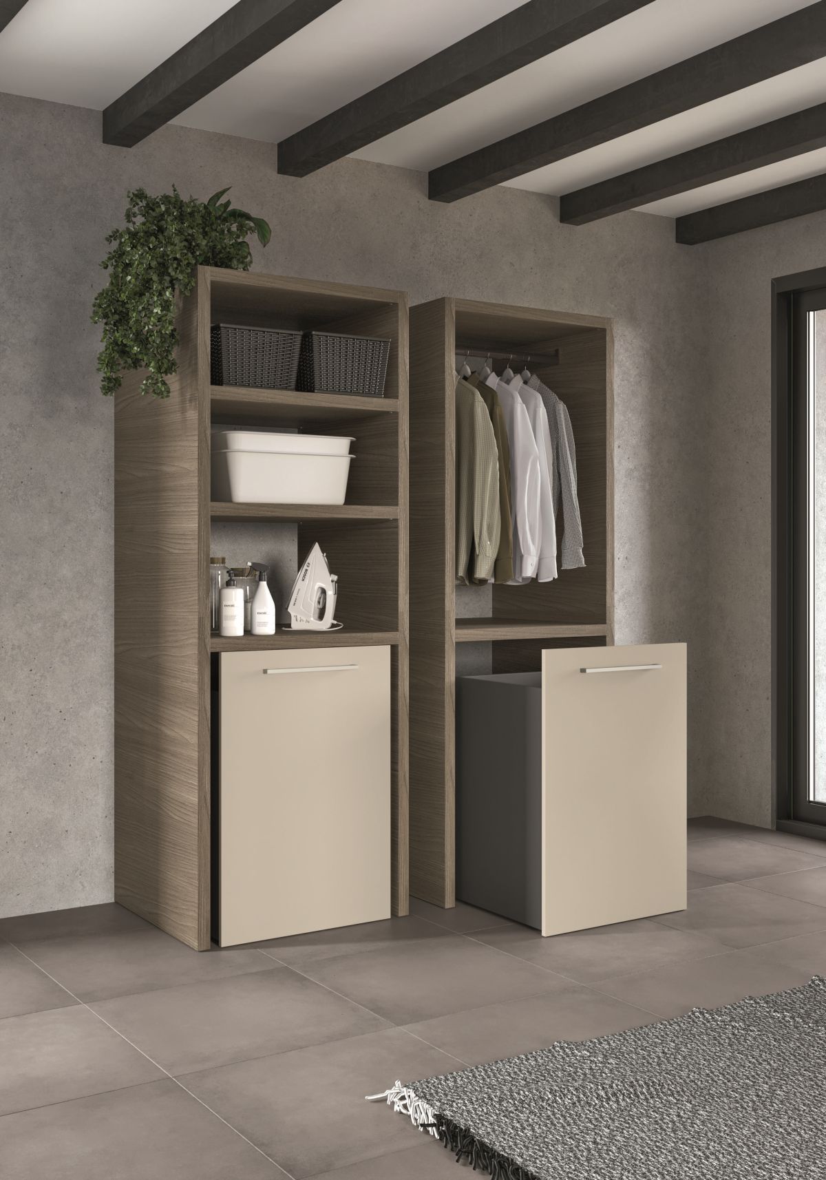 Progettare anche gli spazi di servizio con stile, funzionalità e ordine
