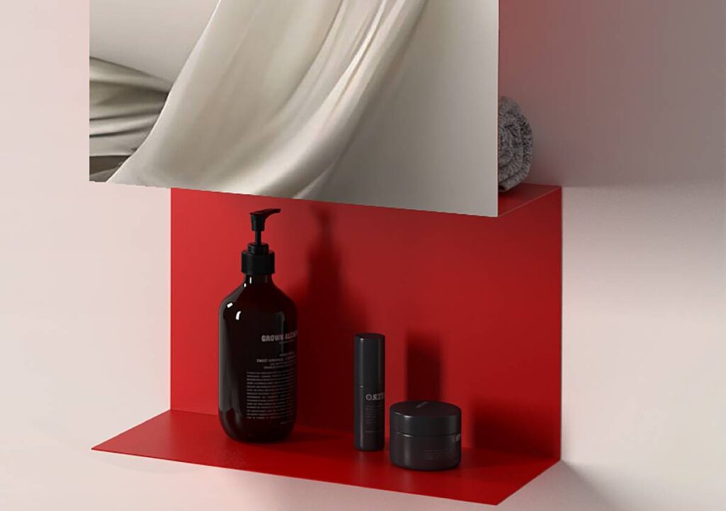 Red Obsession di Progetto Group: il rosso diventa linguaggio nel bagno contemporaneo