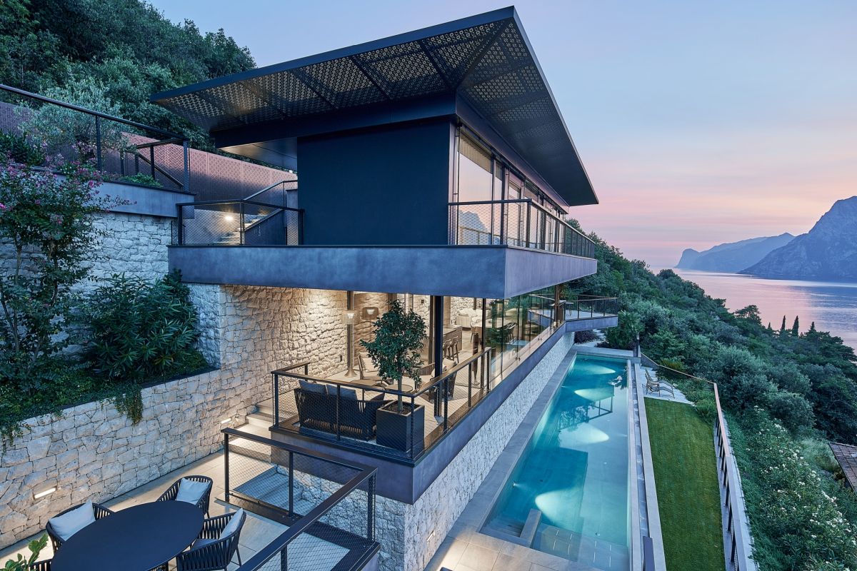 Villa sostenibile sul Lago di Garda firmata Martin Thoma