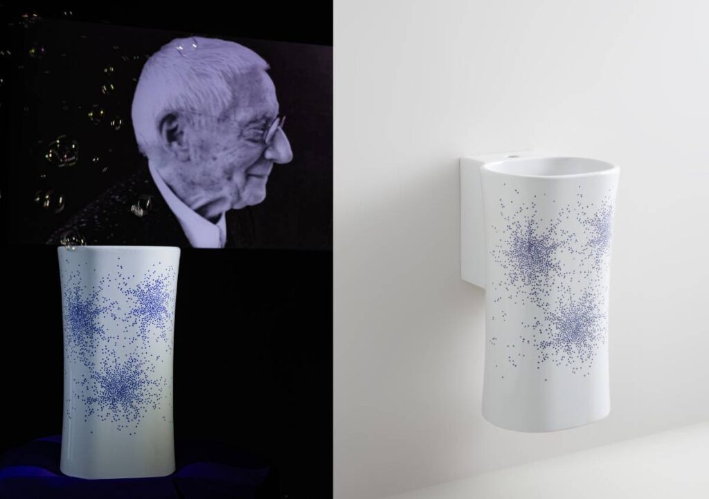 Azzurra Ceramica celebra Alessandro Mendini con la riedizione dei lavabi Nativo