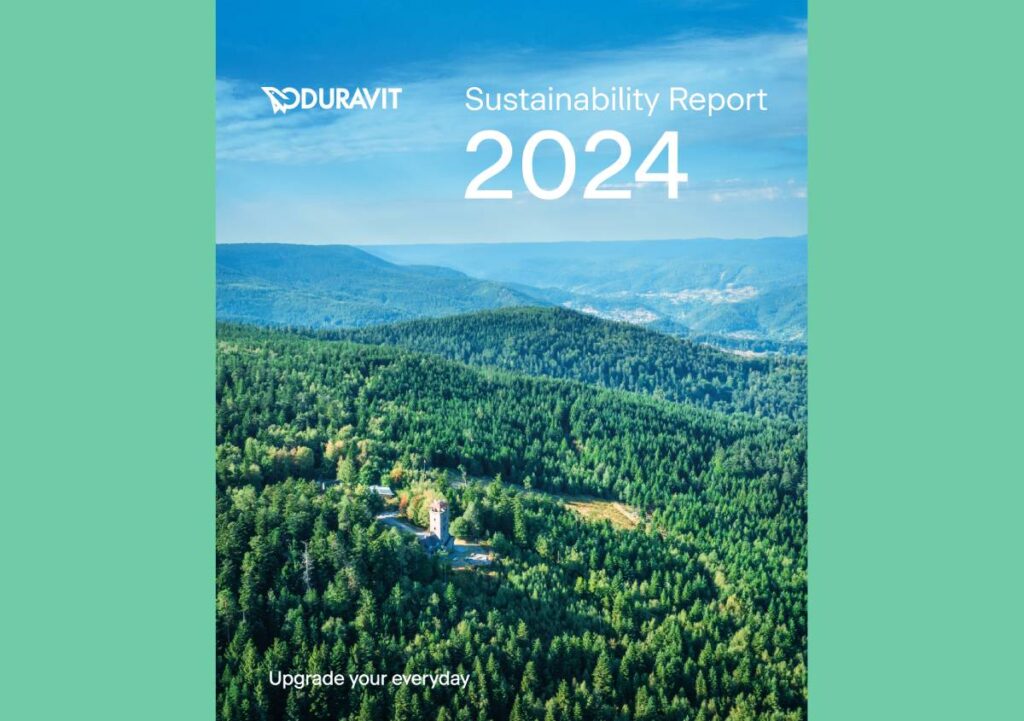 Duravit presenta il report di sostenibilità 2024: una visione concreta per un futuro più responsabile